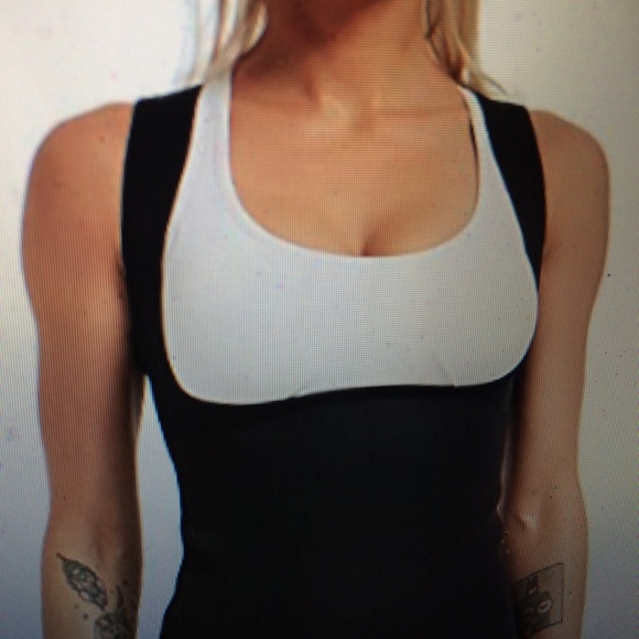 NWOT: Women's Heatgear Top Waist Trimmer Sweat Enhancing Neoprene Thermal Vest - Picture 6 of 6